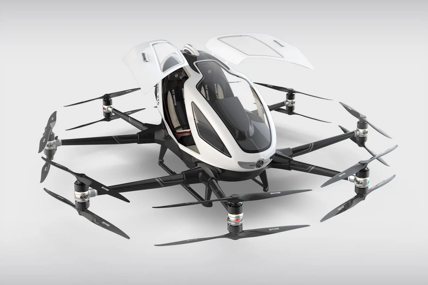 Phương tiện eVTOL EH216-S hai chỗ ngồi