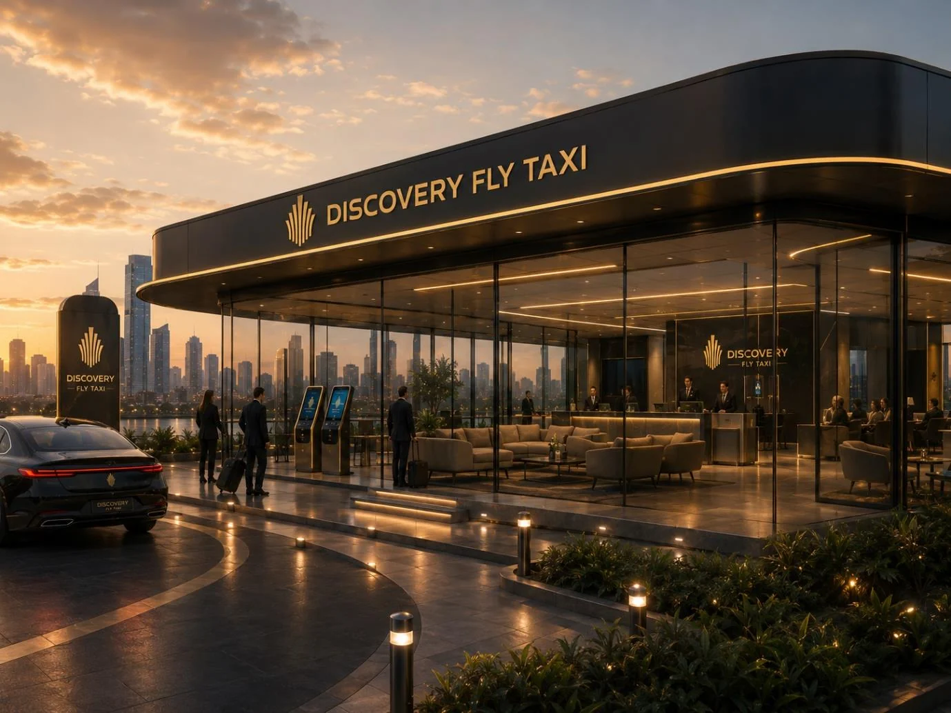 Nhà ga hành khách Discovery Fly Taxi